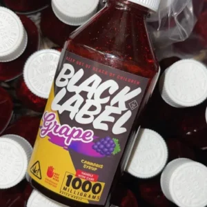 Buy Black label THC Syrup 1000mg