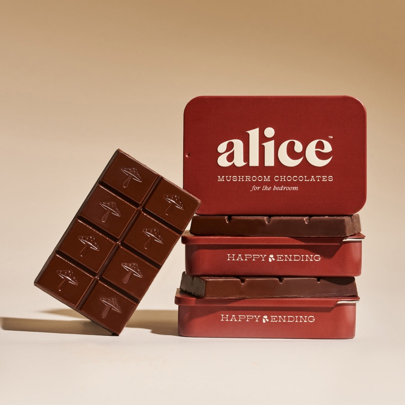 Alice The Duo Chocolate Mushroom Bar